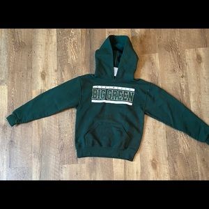 Dartmouth hooded sweatshirt.